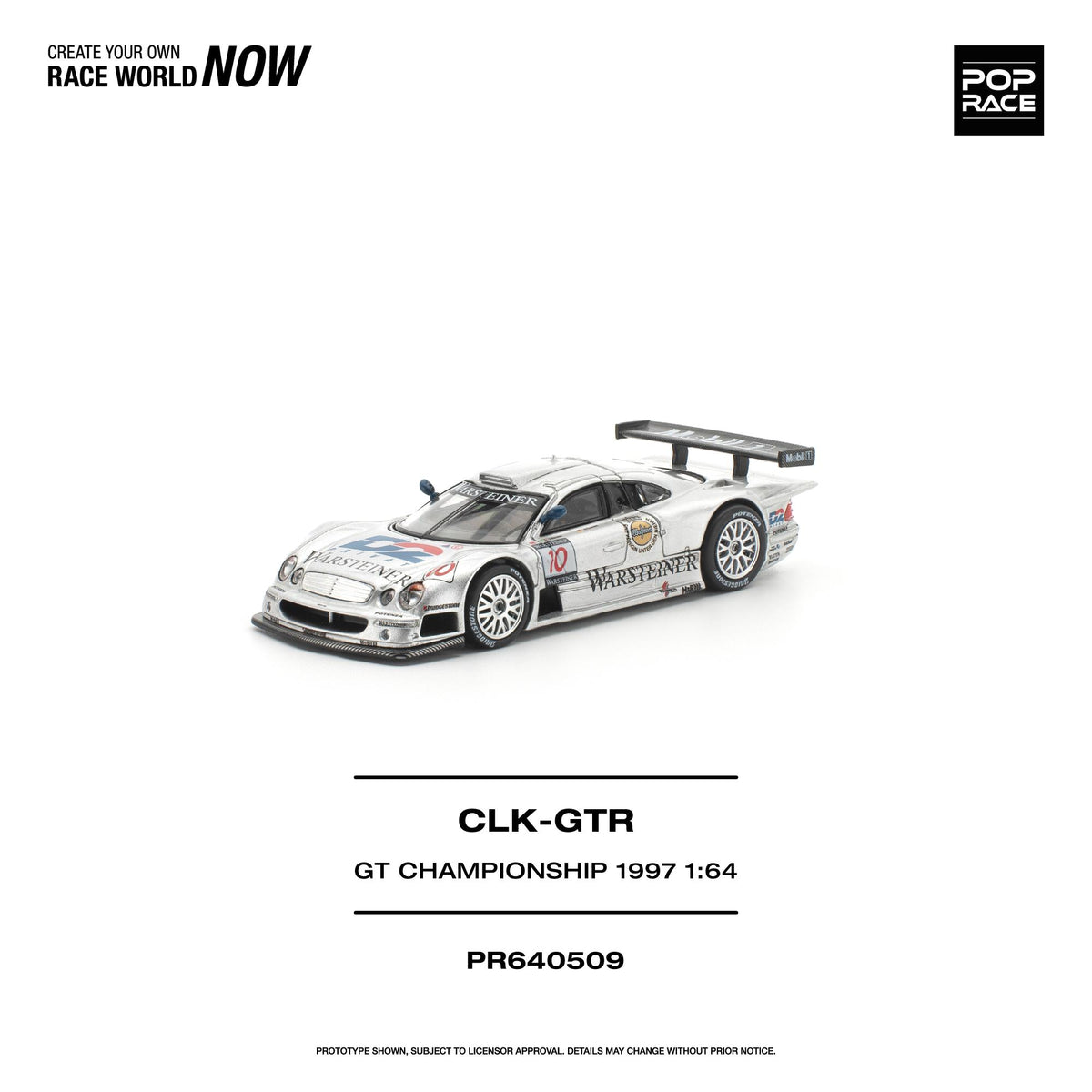 [COMING SOON] Pop Race Mercedes-Benz AMG CLK-GTR (1997 FIA GT Championship)
