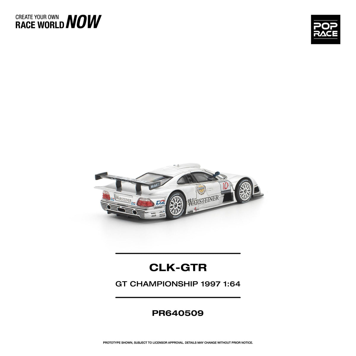 [COMING SOON] Pop Race Mercedes-Benz AMG CLK-GTR (1997 FIA GT Championship)