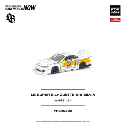 [PRE-ORDER] Pop Race LB Super Silhouette S15 Silvia White
