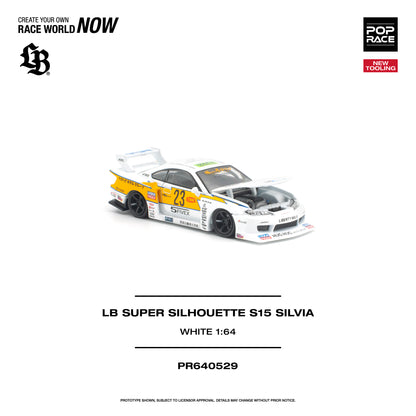 [PRE-ORDER] Pop Race LB Super Silhouette S15 Silvia White