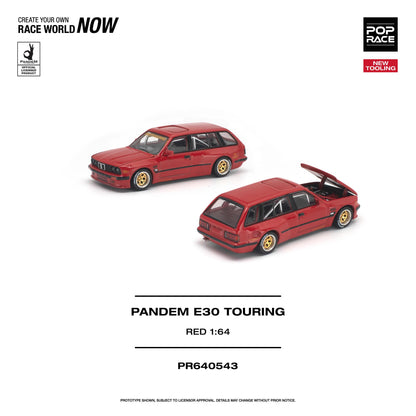 [PRE-ORDER] Pop Race Pandem E30 Touring Red – New Tooling