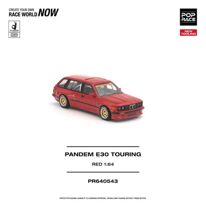 [PRE-ORDER] Pop Race Pandem E30 Touring Red – New Tooling