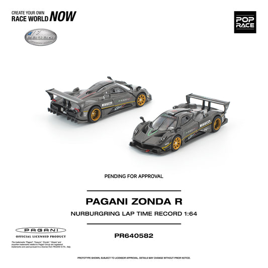[PRE-ORDER] Pop Race Pagani Zonda R Nurburgring Lap Time Record