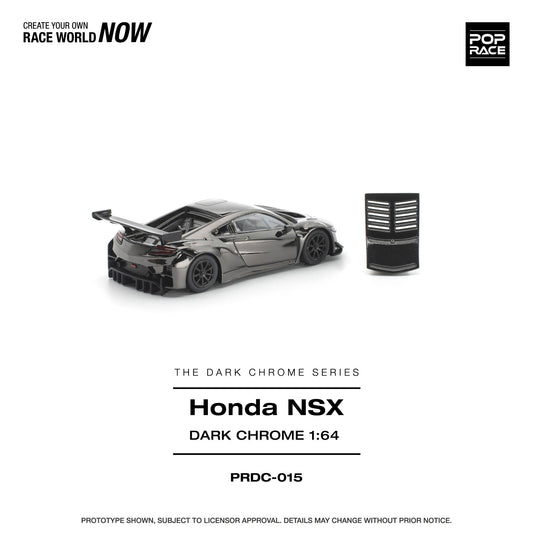 [COMING SOON] Pop Race Honda NSX GT3 Evo22 (Dark Chrome)