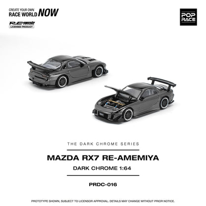 [COMING SOON] Pop Race Mazda RX-7 RE-Amemiya (Dark Chrome)