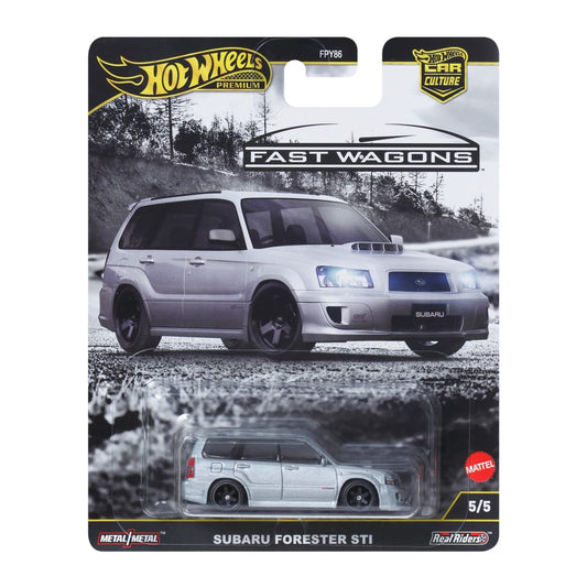 Hot Wheels Premium Car Culture Fast Wagons — Subaru Forester STi