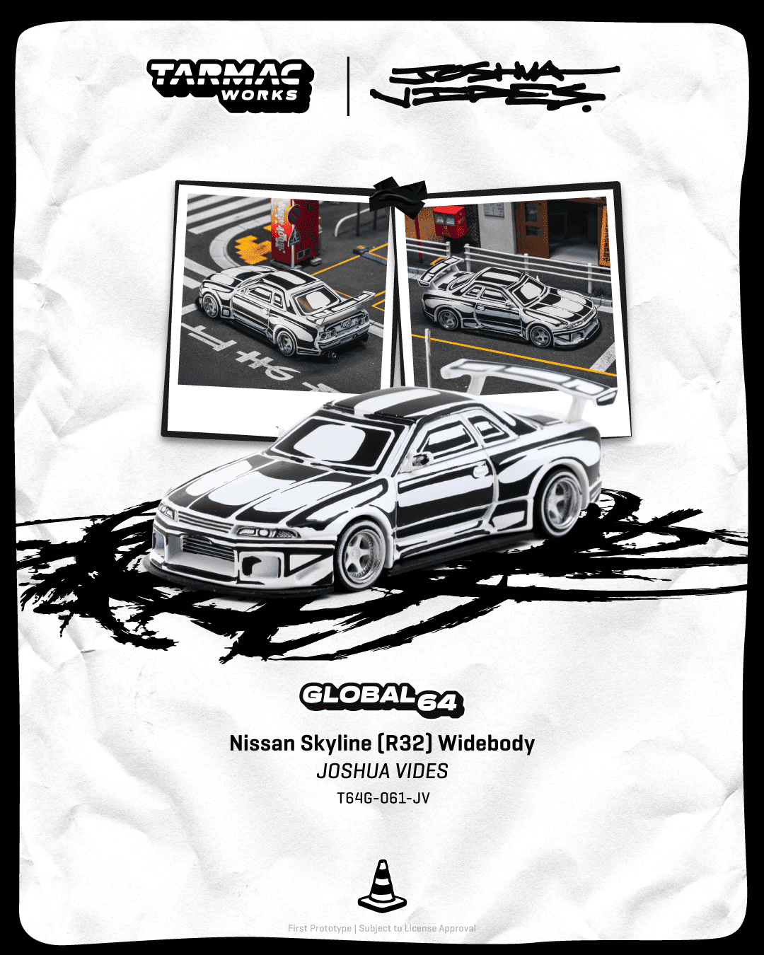 [COMING SOON] Tarmac Works Nissan Skyline (R32) Widebody (Designed by Joshua Vides)