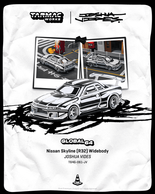 [COMING SOON] Tarmac Works Nissan Skyline (R32) Widebody (Designed by Joshua Vides)
