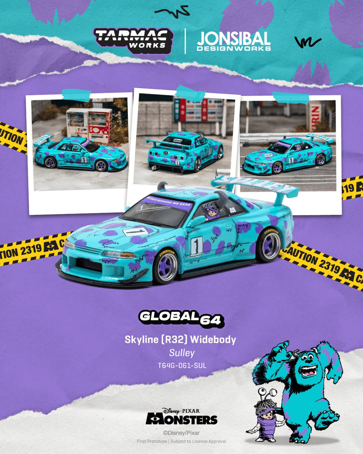 [COMING SOON] Tarmac Works Nissan Skyline (R32) Widebody – Sulley (Designed by Jon Sibal)