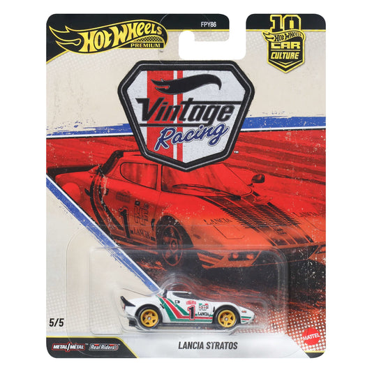 Hot Wheels Premium Car Culture Vintage Racing — Lancia Stratos