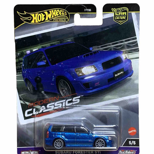 Hot Wheels Premium Car Culture Modern Classics — Subaru Forester STI