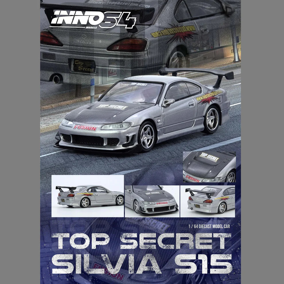 INNO64 Top Secret Silvia S15 Silver