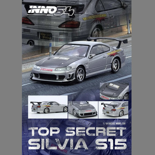 INNO64 Top Secret Silvia S15 Silver